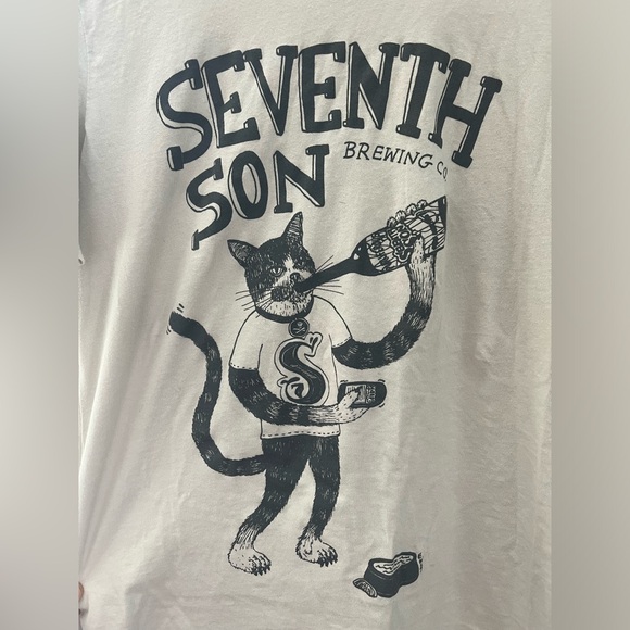 Seventh Son Brewing Co. T-Shirt - Sand - Size Small - Picture 3 of 3